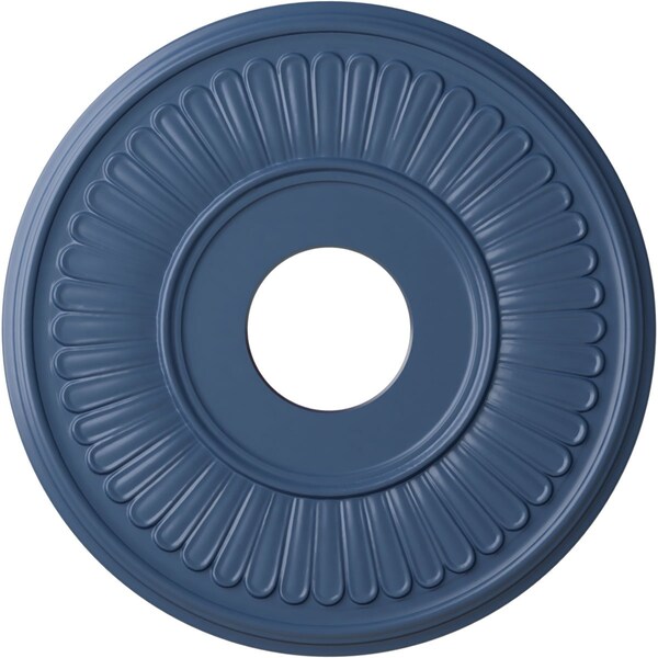 Ekena Millwork Berkshire Ceiling Medallion (Fits Canopies up to 7"), 15 3/4"OD x 3 7/8"ID x 3/4"P, Americana CM15BEAMF - main